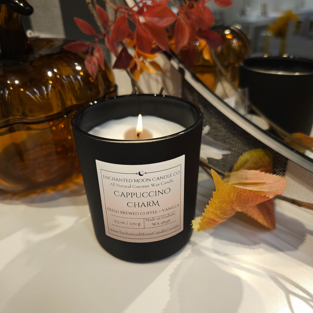 Cappuccino Charm 9.5 Oz Candle