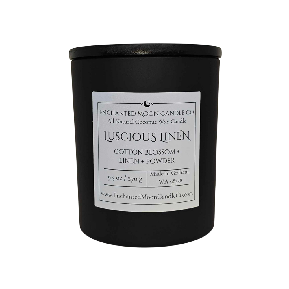 Luscious Linen 9.5 Oz Candle